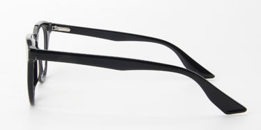 Men Insignia Eyeglasses: Rafu Black - SpecSMART Eye Clinic (Side View)